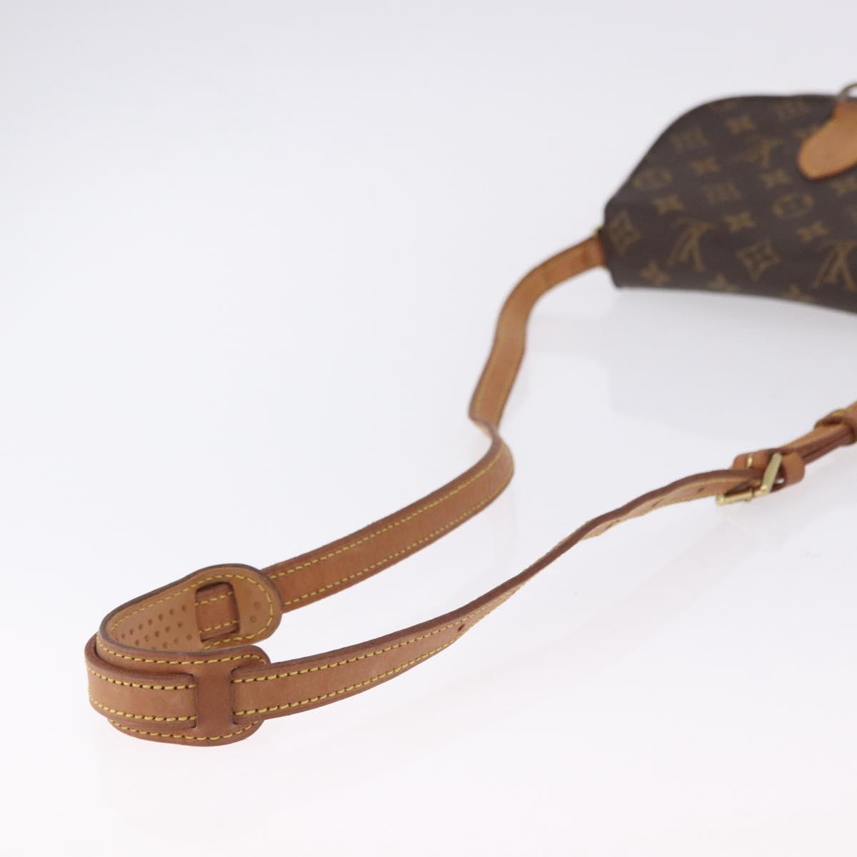 LOUIS VUITTON Monogram Saint Cloud MM Shoulder Bag M51243 LV Auth ka5692