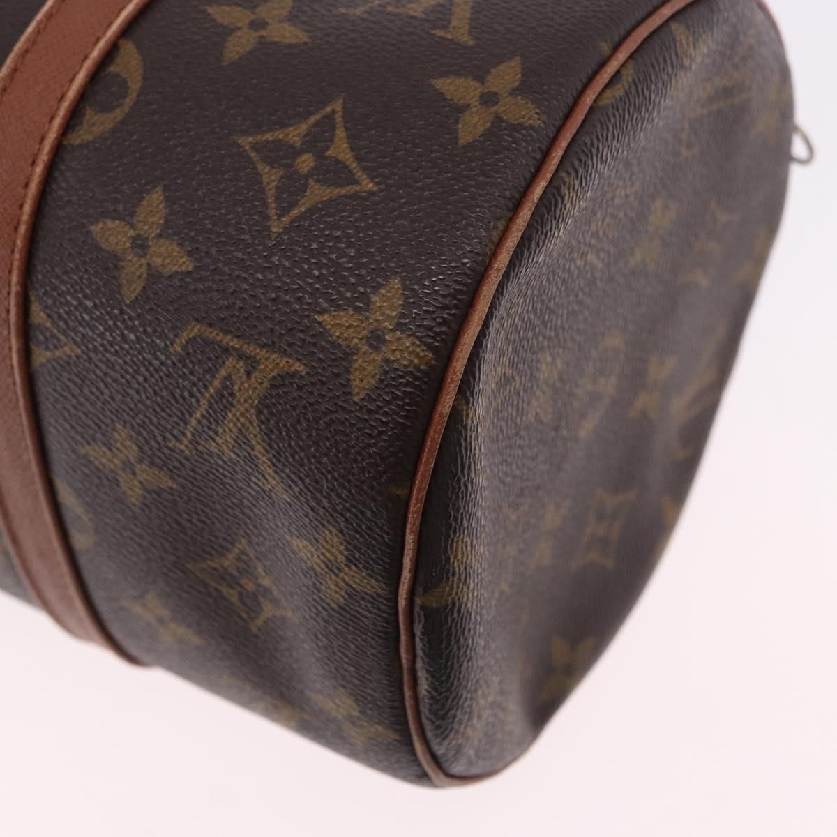 LOUIS VUITTON Monogram Papillon 30 Hand Bag M51385 LV Auth ka5696A