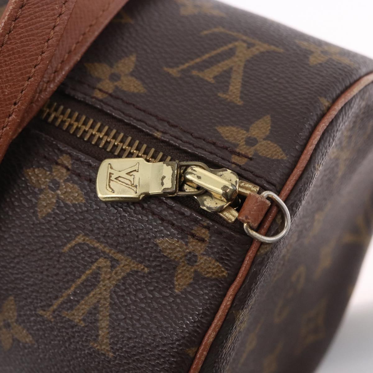 LOUIS VUITTON Monogram Papillon 30 Hand Bag M51385 LV Auth ka5696A