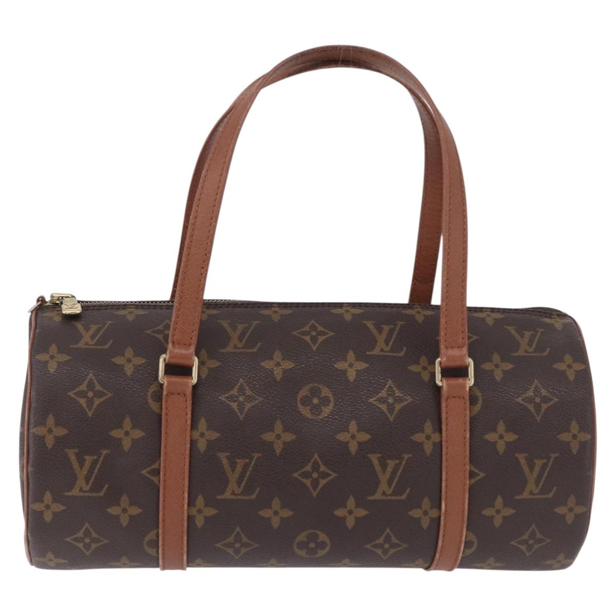 LOUIS VUITTON Monogram Papillon 30 Hand Bag M51385 LV Auth ka5696A