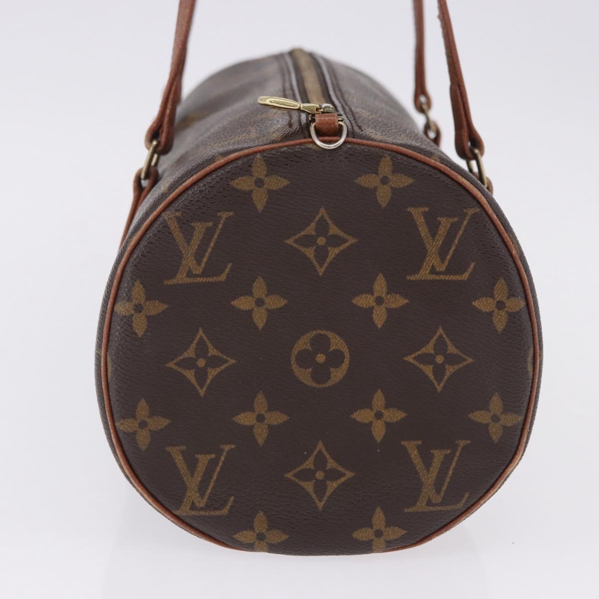 LOUIS VUITTON Monogram Papillon 30 Hand Bag M51385 LV Auth ka5696A