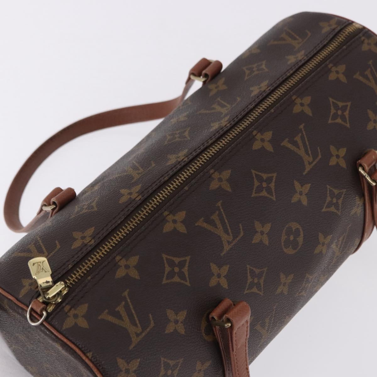 LOUIS VUITTON Monogram Papillon 30 Hand Bag M51385 LV Auth ka5696A