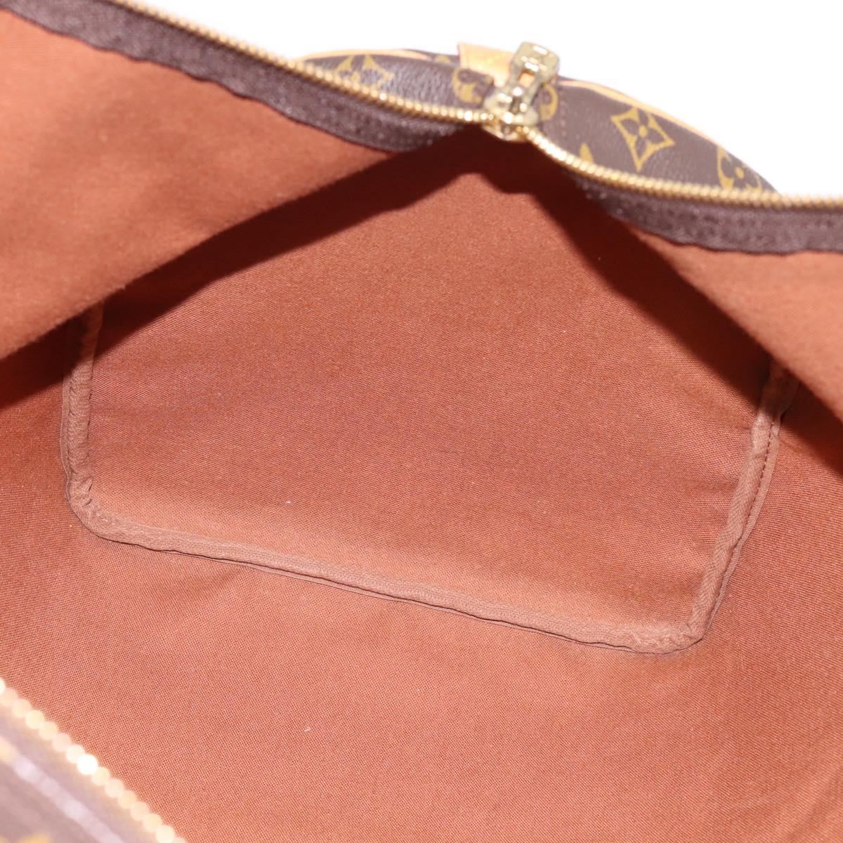 LOUIS VUITTON Monogram Keepall 55 Boston Bag M41424 LV Auth ka5698A