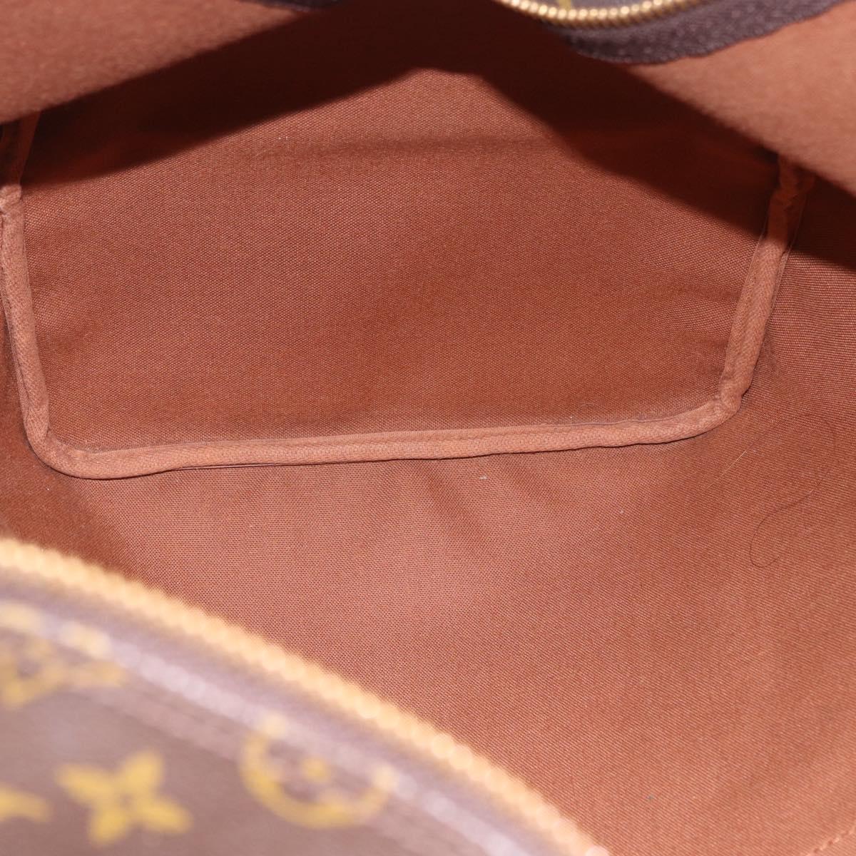 LOUIS VUITTON Monogram Keepall 55 Boston Bag M41424 LV Auth ka5699A