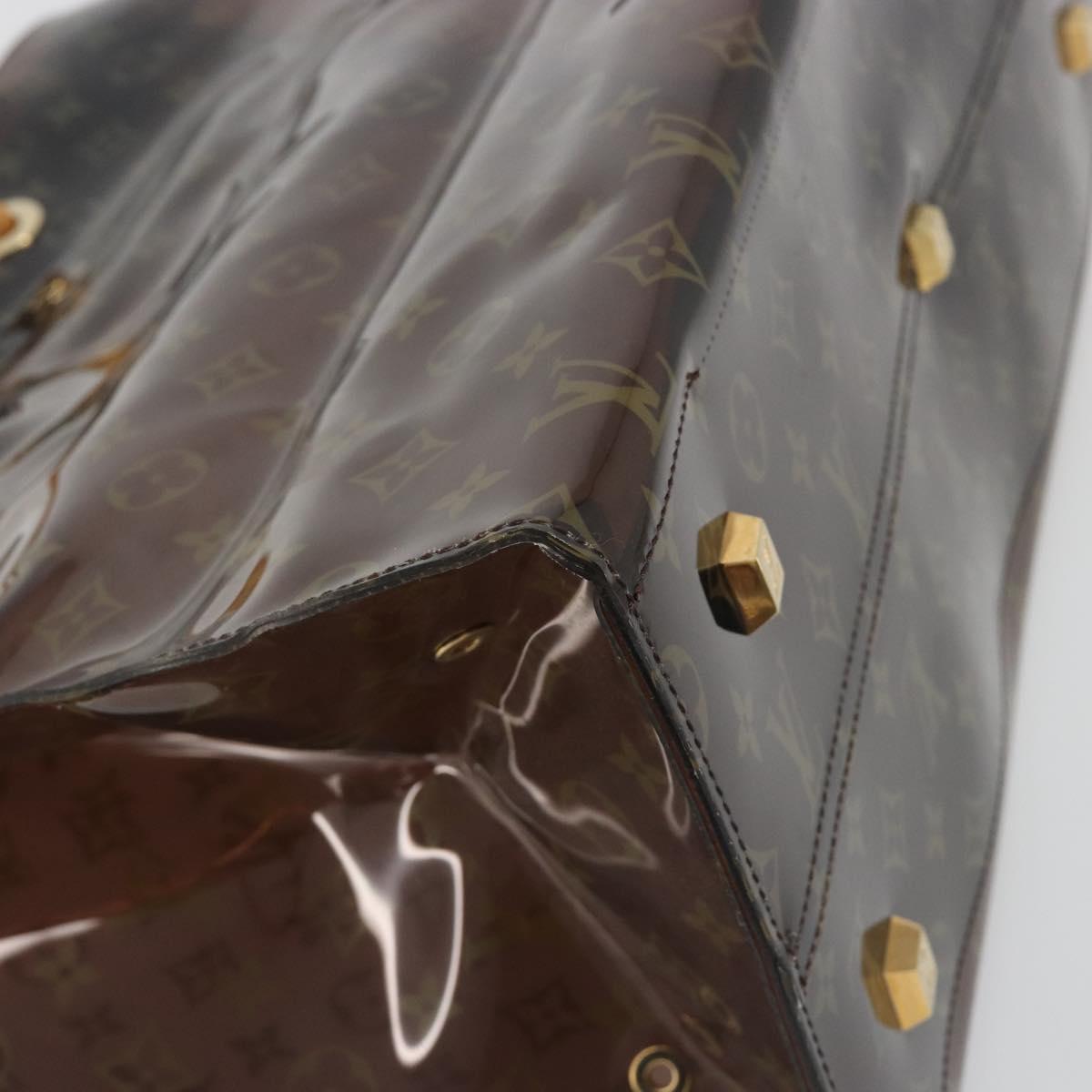 LOUIS VUITTON Monogram Vinyl Cabas Cruise Tote Bag M50500 LV Auth ka5702V