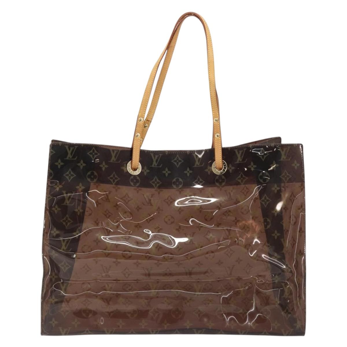 LOUIS VUITTON Monogram Vinyl Cabas Cruise Tote Bag M50500 LV Auth ka5702V