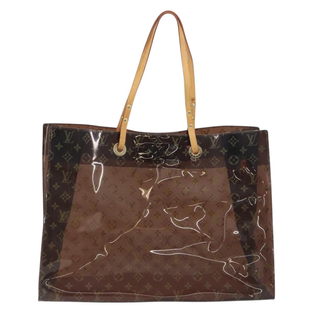 LOUIS VUITTON Monogram Vinyl Cabas Cruise Tote Bag M50500 LV Auth ka5702V