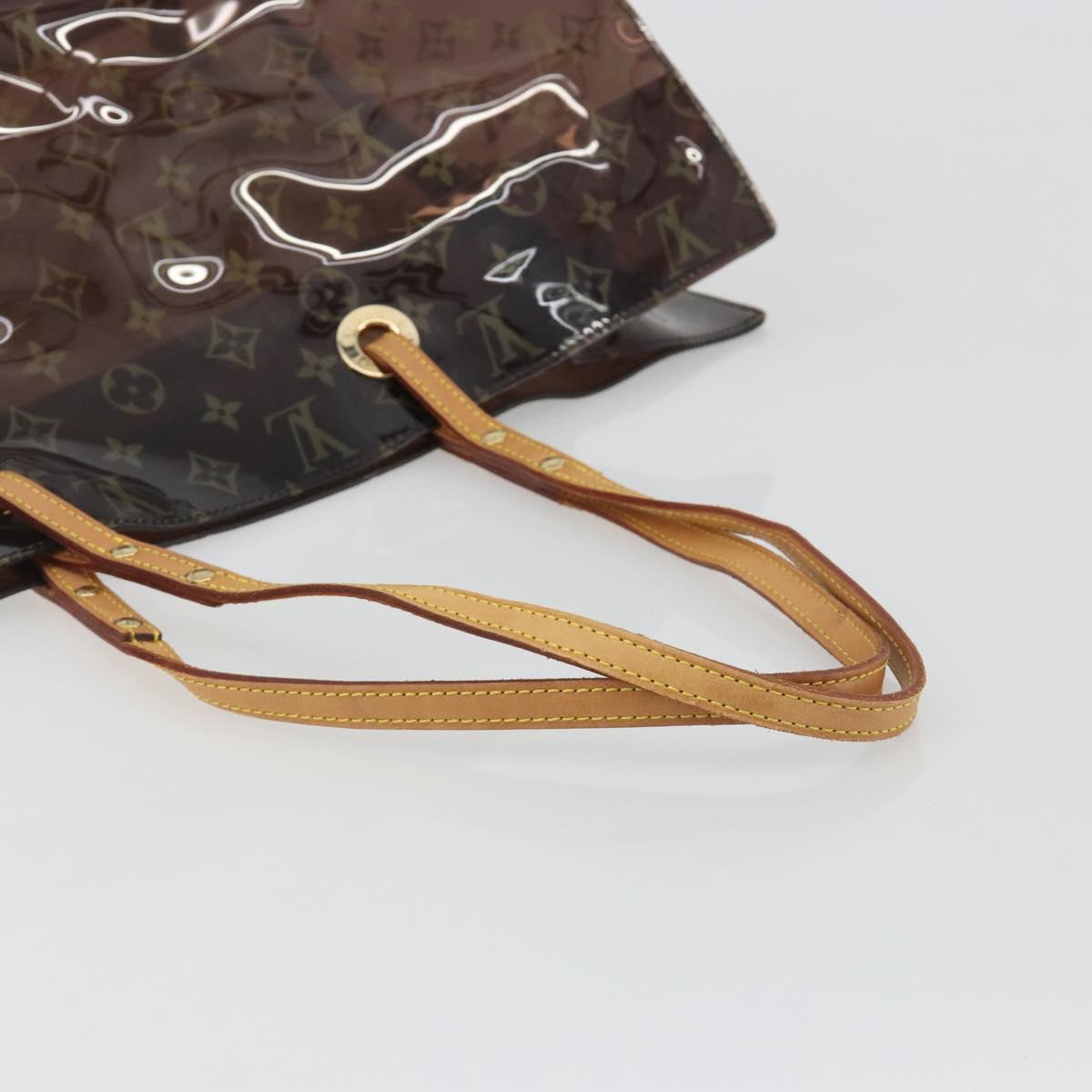 LOUIS VUITTON Monogram Vinyl Cabas Cruise Tote Bag M50500 LV Auth ka5702V