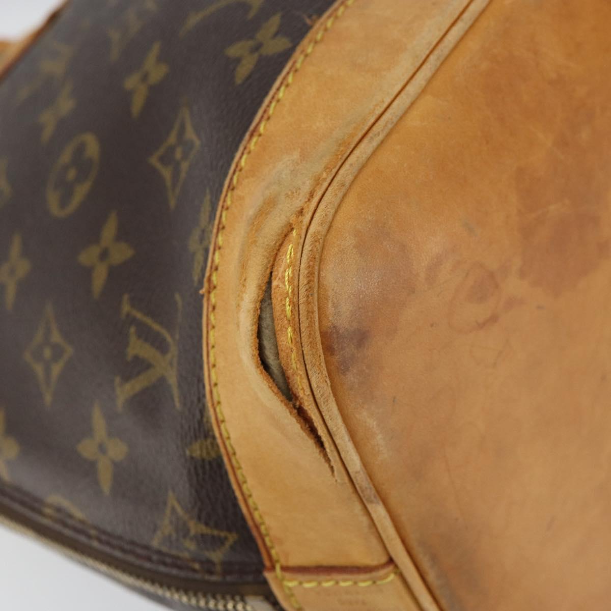LOUIS VUITTON Monogram Alma Hand Bag M51130 LV Auth ka571