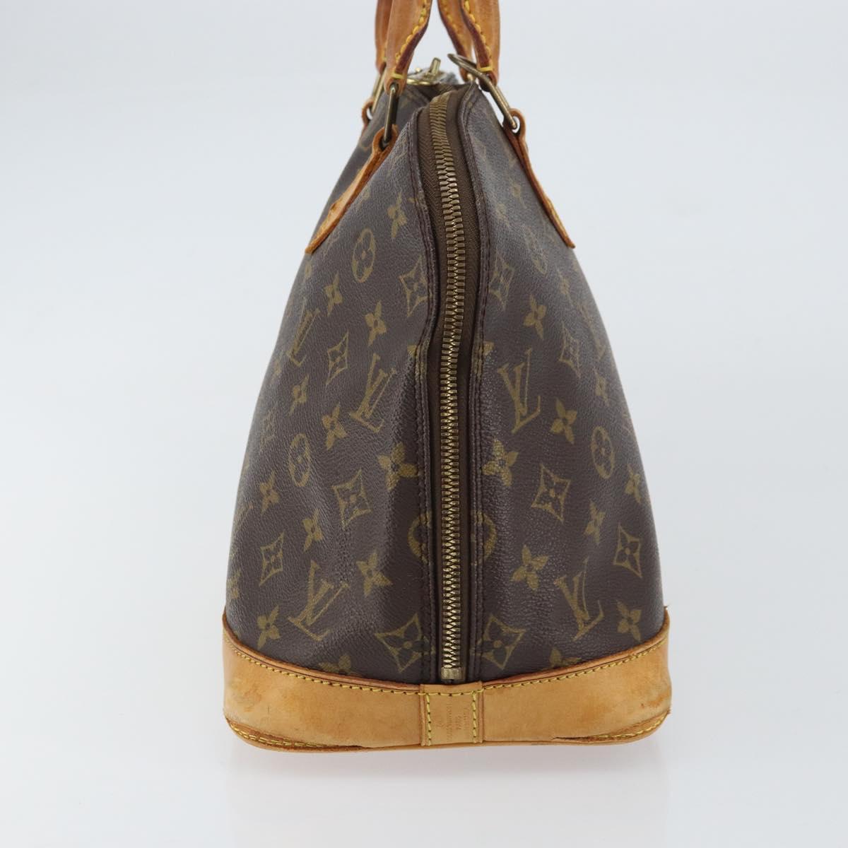 LOUIS VUITTON Monogram Alma Hand Bag M51130 LV Auth ka571