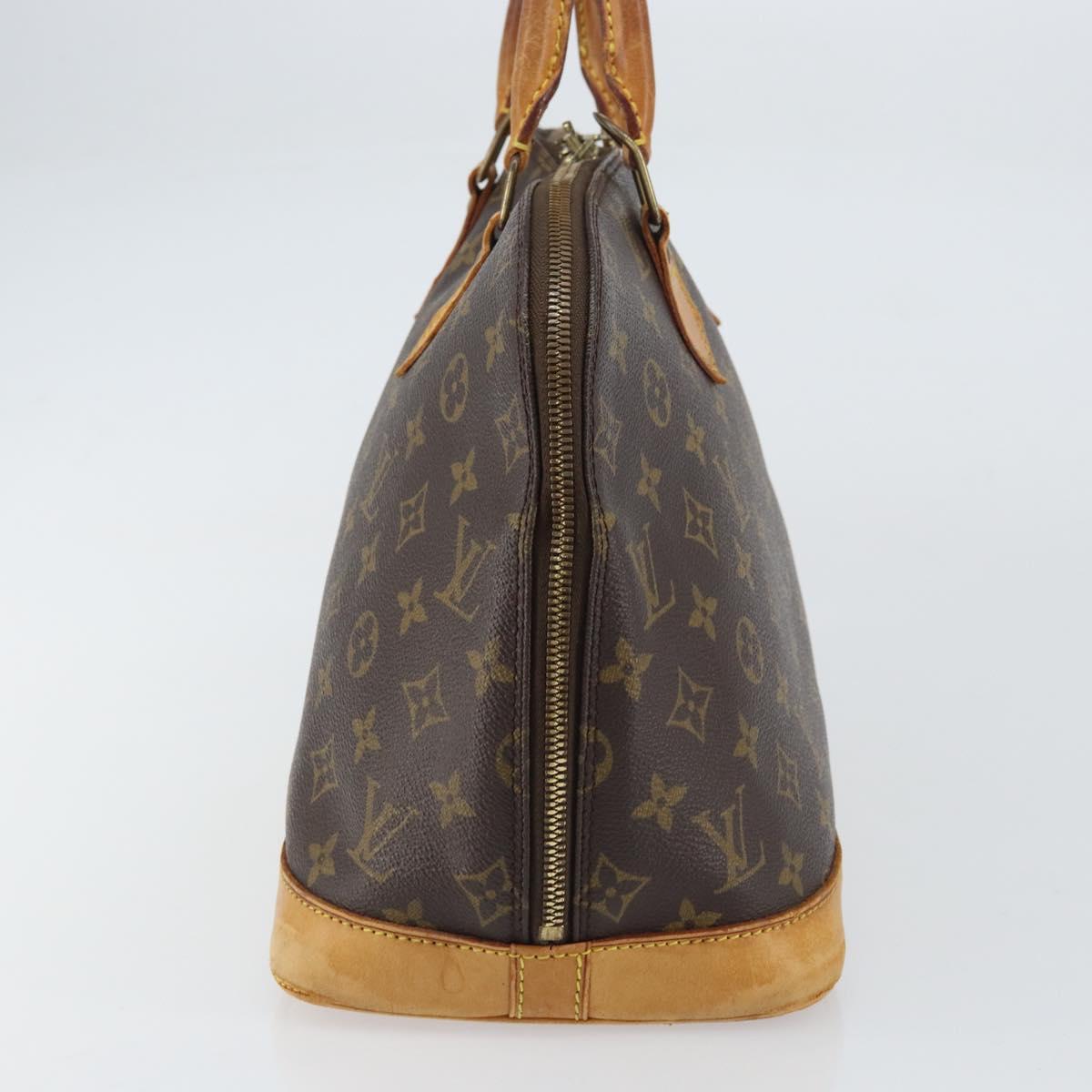 LOUIS VUITTON Monogram Alma Hand Bag M51130 LV Auth ka571