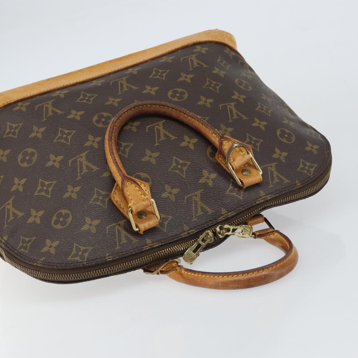 LOUIS VUITTON Monogram Alma Hand Bag M51130 LV Auth ka571