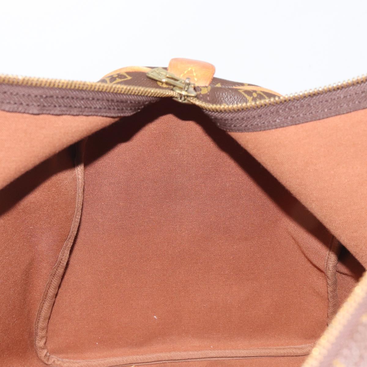 LOUIS VUITTON Monogram Keepall 55 Boston Bag M41424 LV Auth ka5726
