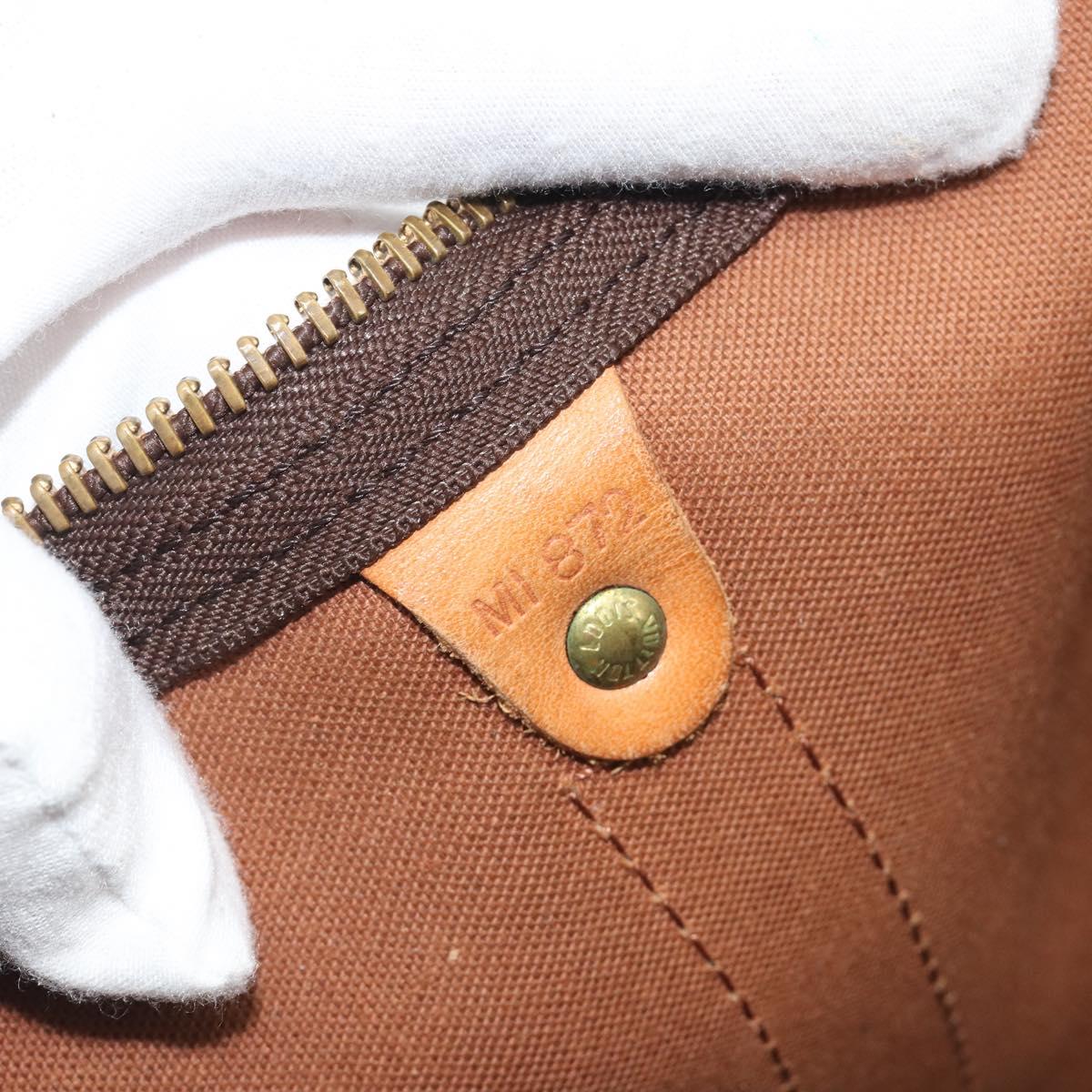 LOUIS VUITTON Monogram Keepall 55 Boston Bag M41424 LV Auth ka5726