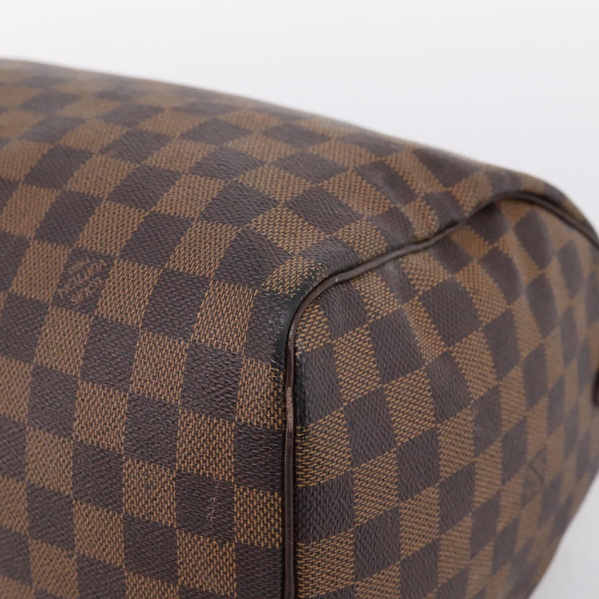 LOUIS VUITTON Damier Azur Speedy 30 Hand Bag N41533 LV Auth ka5727A