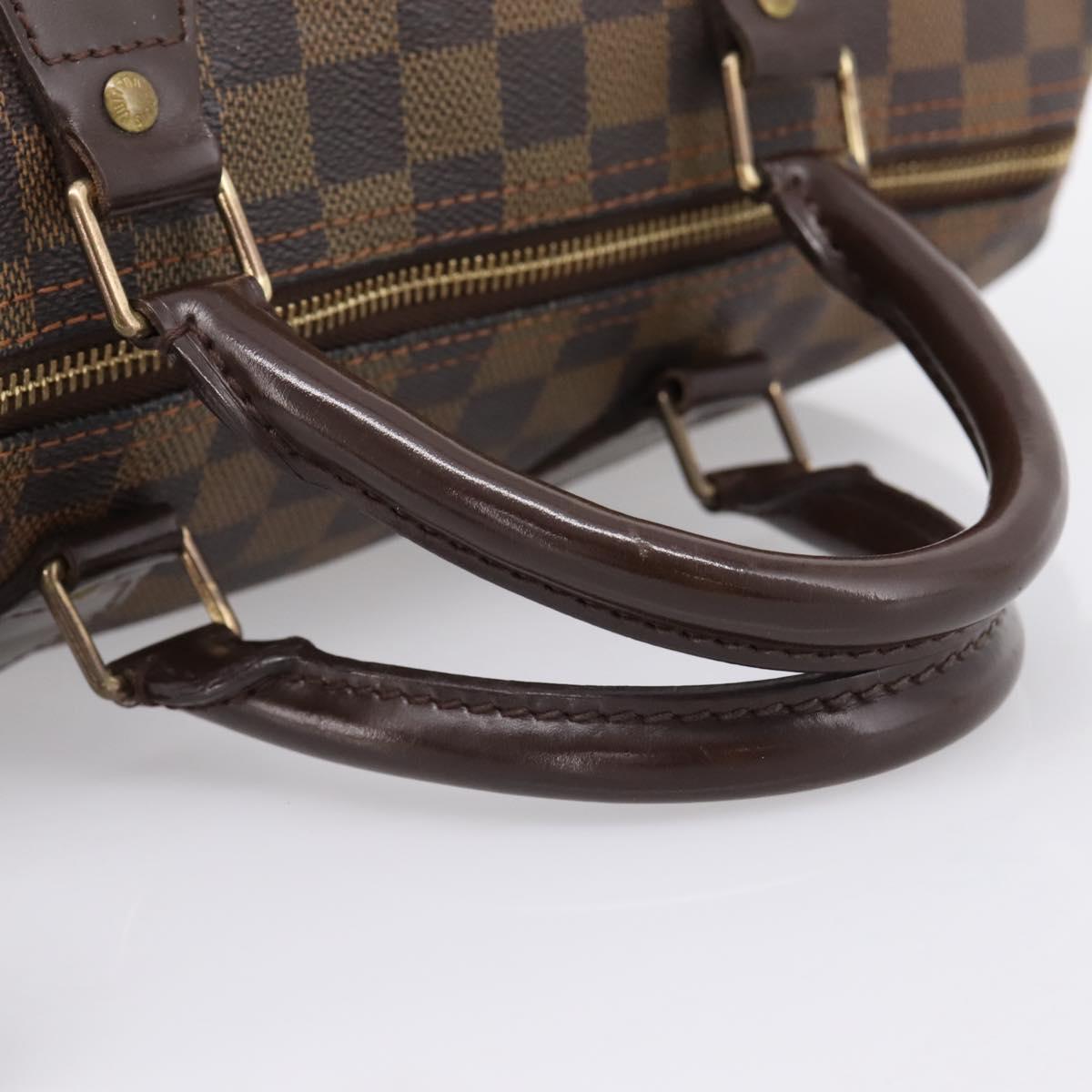 LOUIS VUITTON Damier Azur Speedy 30 Hand Bag N41533 LV Auth ka5727A