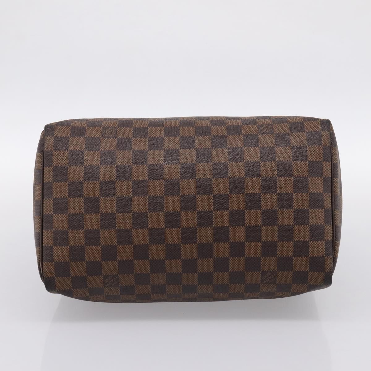 LOUIS VUITTON Damier Azur Speedy 30 Hand Bag N41533 LV Auth ka5727A