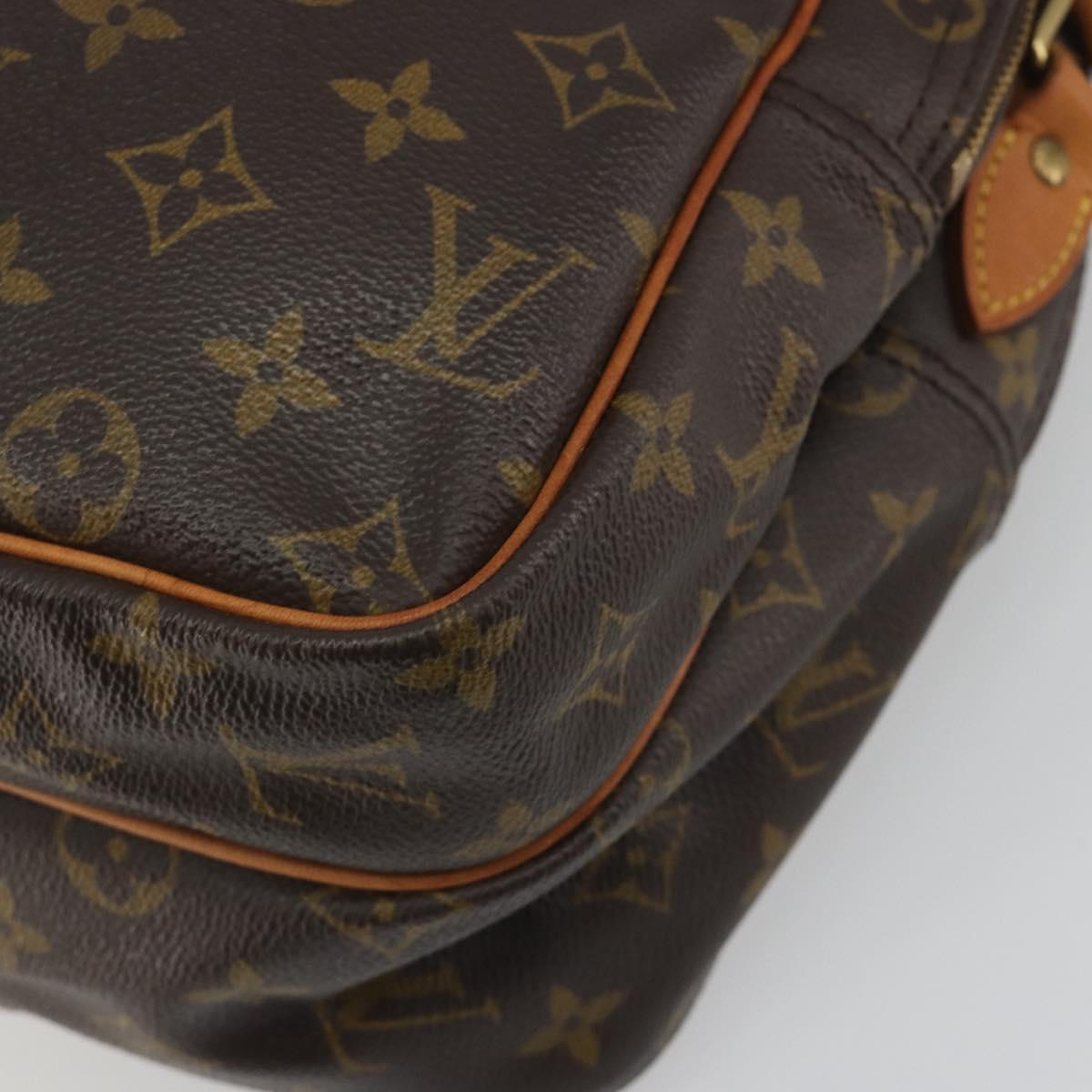 LOUIS VUITTON Monogram Reporter GM Shoulder Bag M45252 LV Auth ka5728A