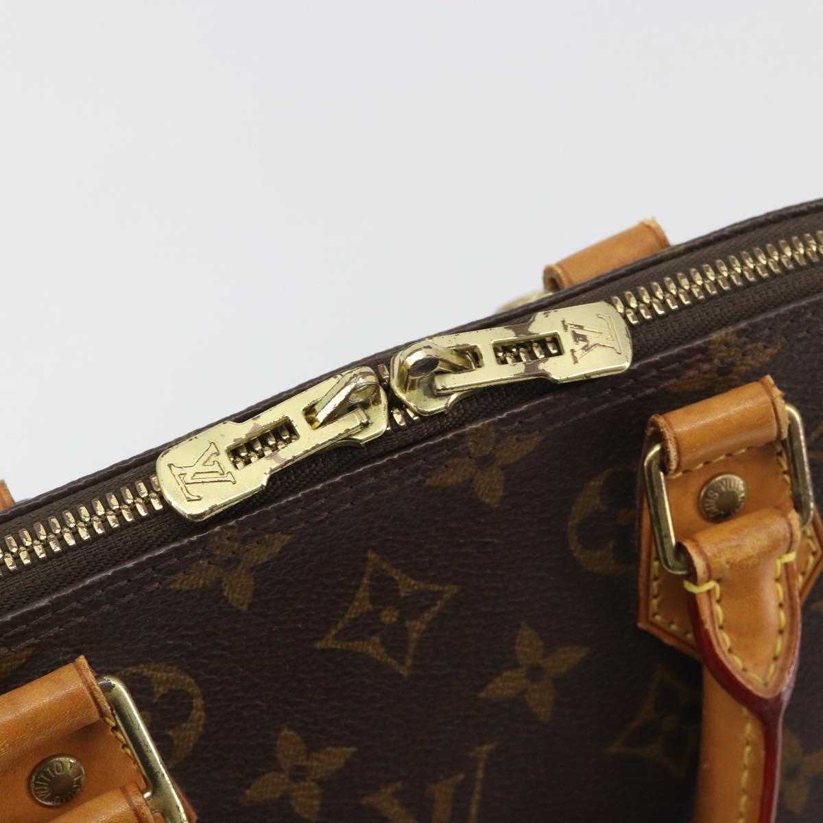 LOUIS VUITTON Monogram Alma Hand Bag M51130 LV Auth ka5735