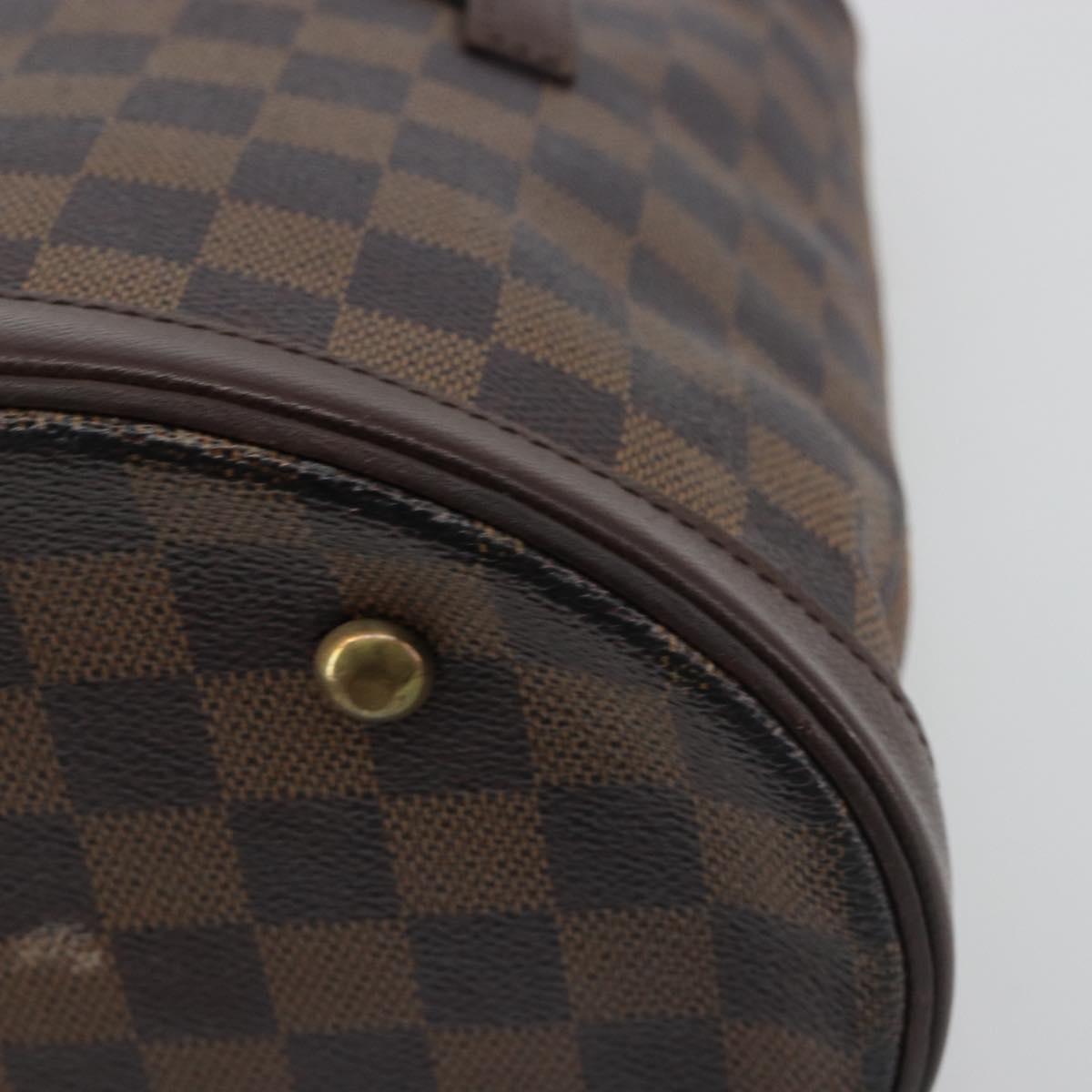 LOUIS VUITTON Damier Ebene Marais Shoulder Bag N42240 LV Auth ka5736