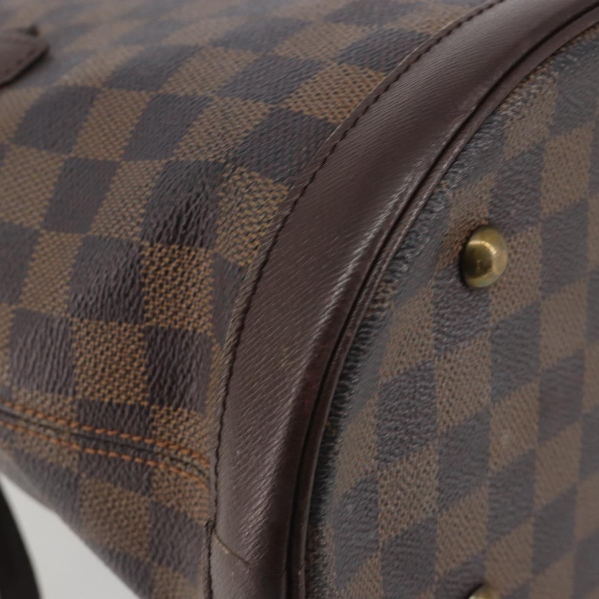 LOUIS VUITTON Damier Ebene Marais Shoulder Bag N42240 LV Auth ka5736