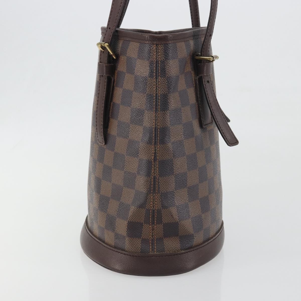 LOUIS VUITTON Damier Ebene Marais Shoulder Bag N42240 LV Auth ka5736