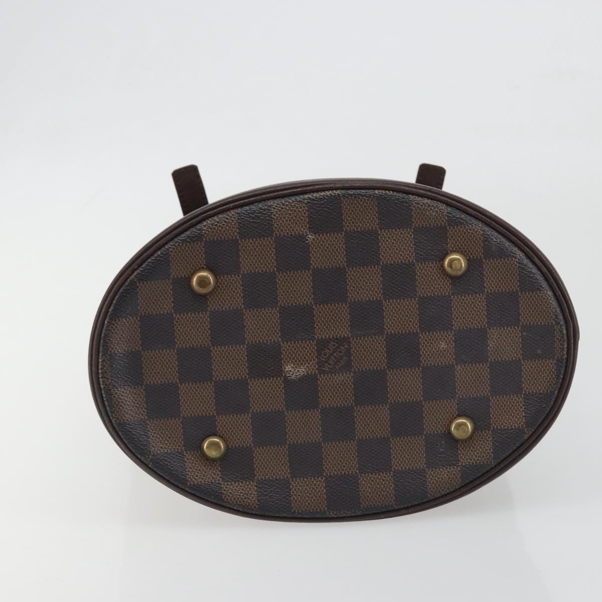 LOUIS VUITTON Damier Ebene Marais Shoulder Bag N42240 LV Auth ka5736