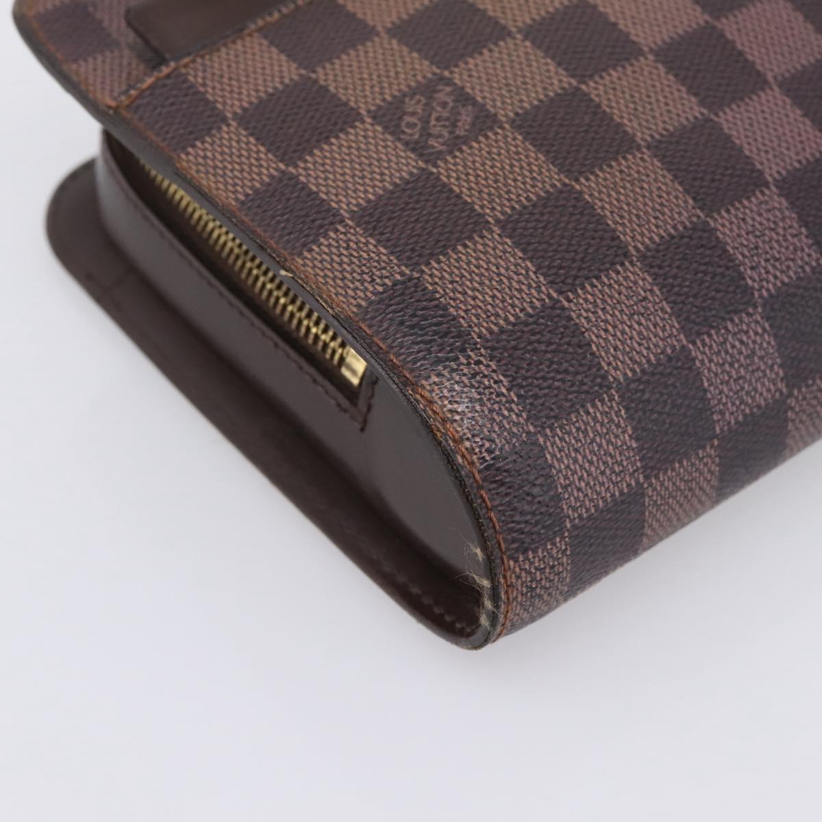 LOUIS VUITTON Damier Ebene Saint Louis Clutch Bag N51993 LV Auth ka5738