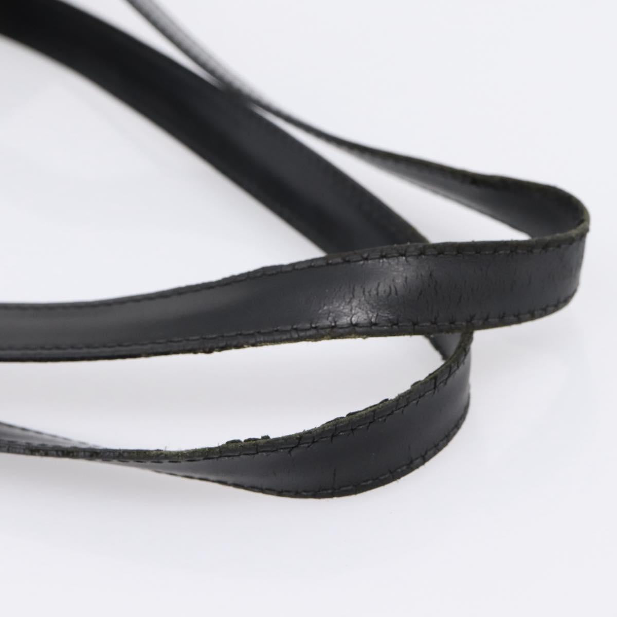 LOUIS VUITTON Epi Lussac Shoulder Bag Black M52282 LV Auth ka5739