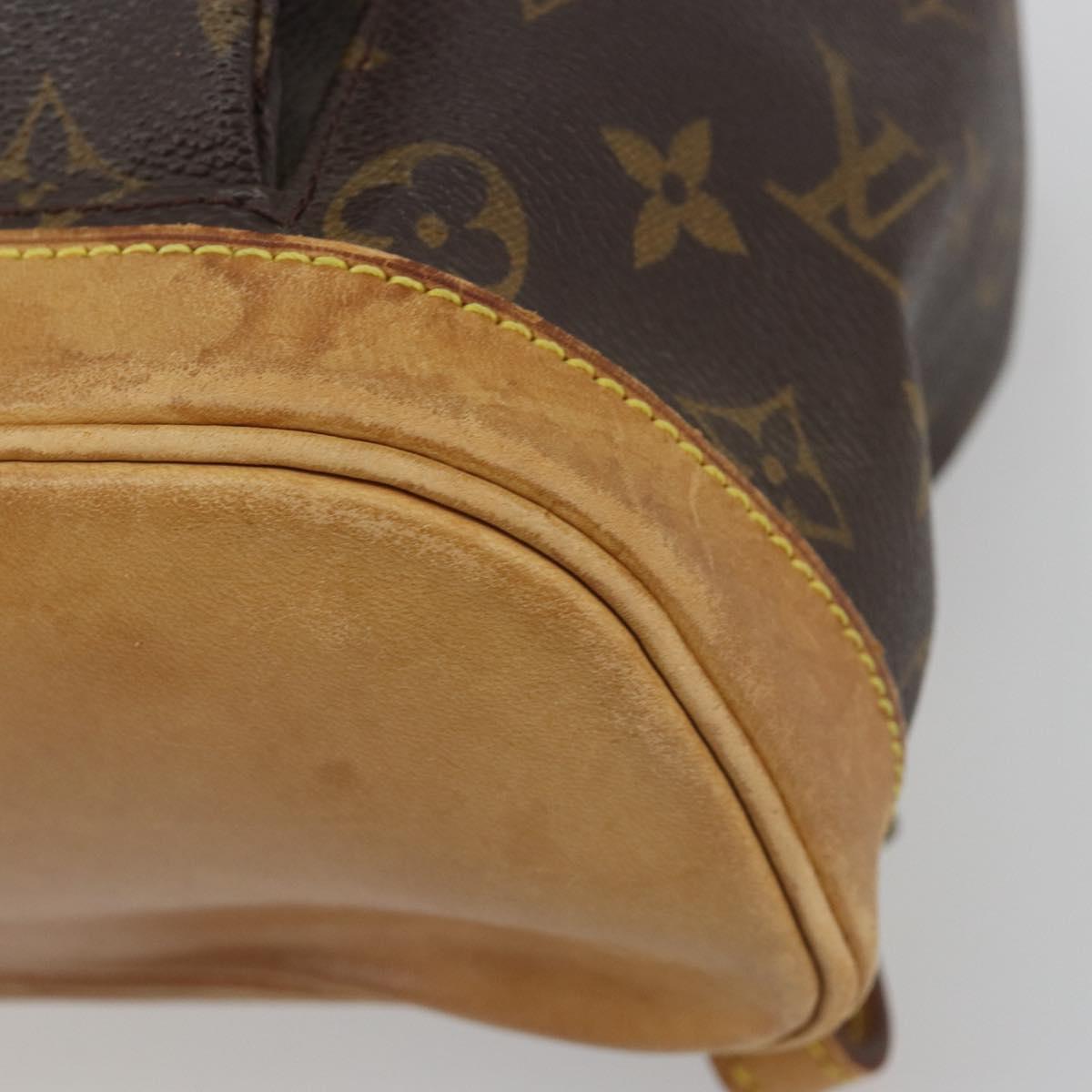 LOUIS VUITTON Monogram Montsouris PM Backpack M51137 LV Auth ka5743