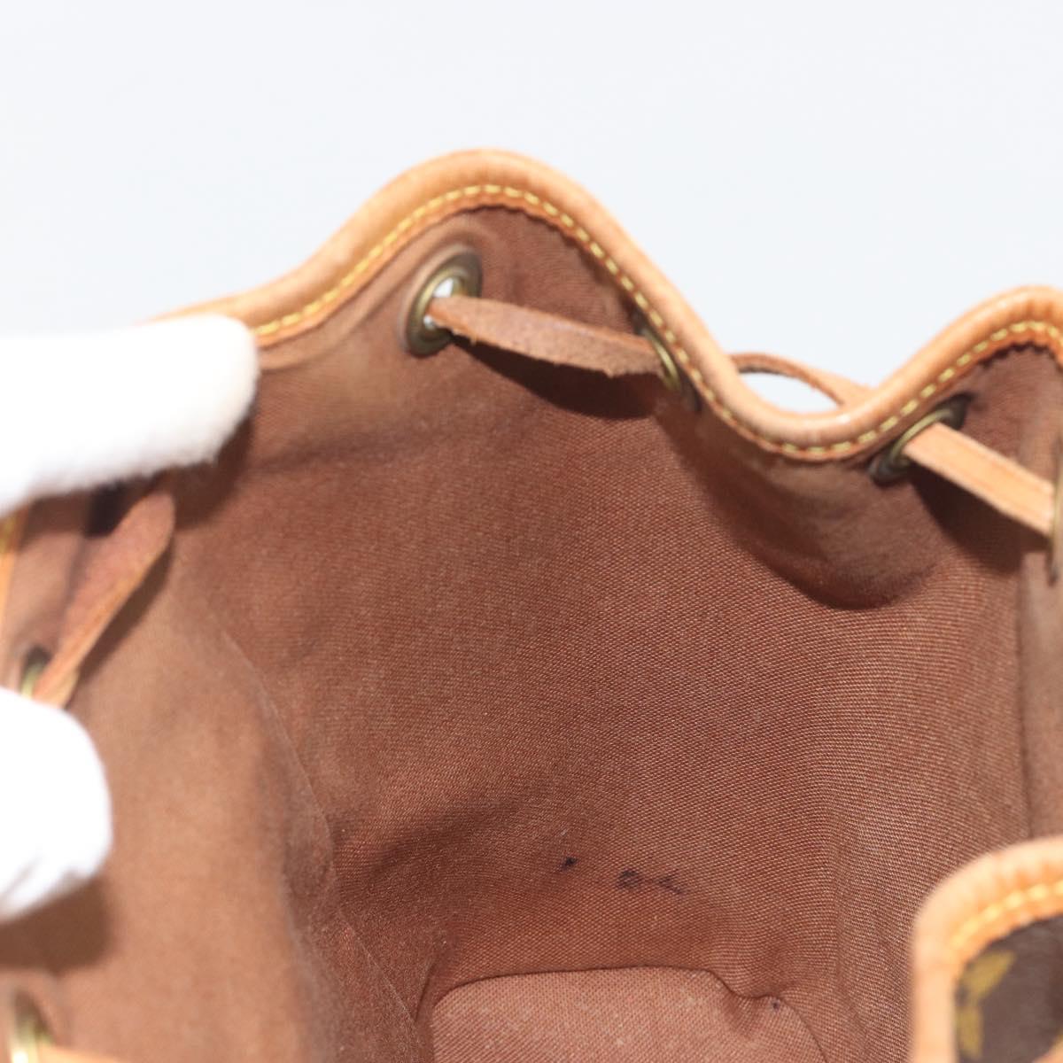 LOUIS VUITTON Monogram Montsouris PM Backpack M51137 LV Auth ka5743