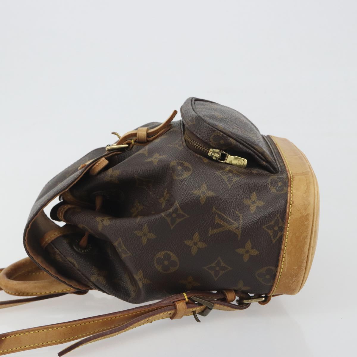 LOUIS VUITTON Monogram Montsouris PM Backpack M51137 LV Auth ka5743