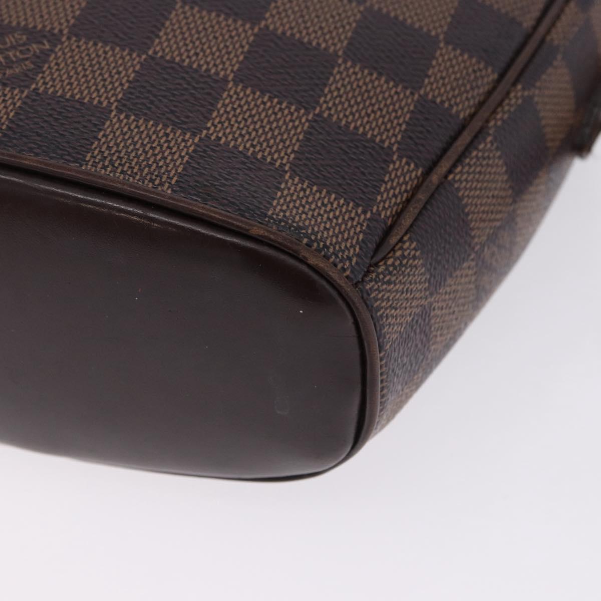 LOUIS VUITTON Damier Ebene Ipanema PM Shoulder Bag N51294 LV Auth ka5748
