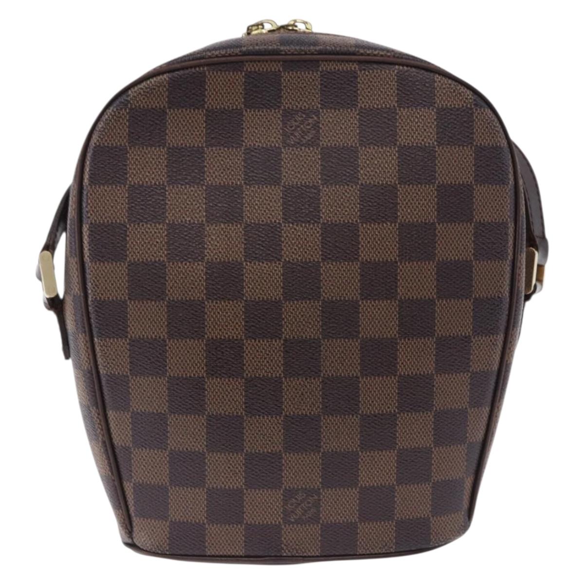 LOUIS VUITTON Damier Ebene Ipanema PM Shoulder Bag N51294 LV Auth ka5748