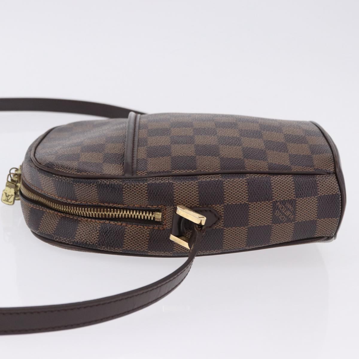 LOUIS VUITTON Damier Ebene Ipanema PM Shoulder Bag N51294 LV Auth ka5748