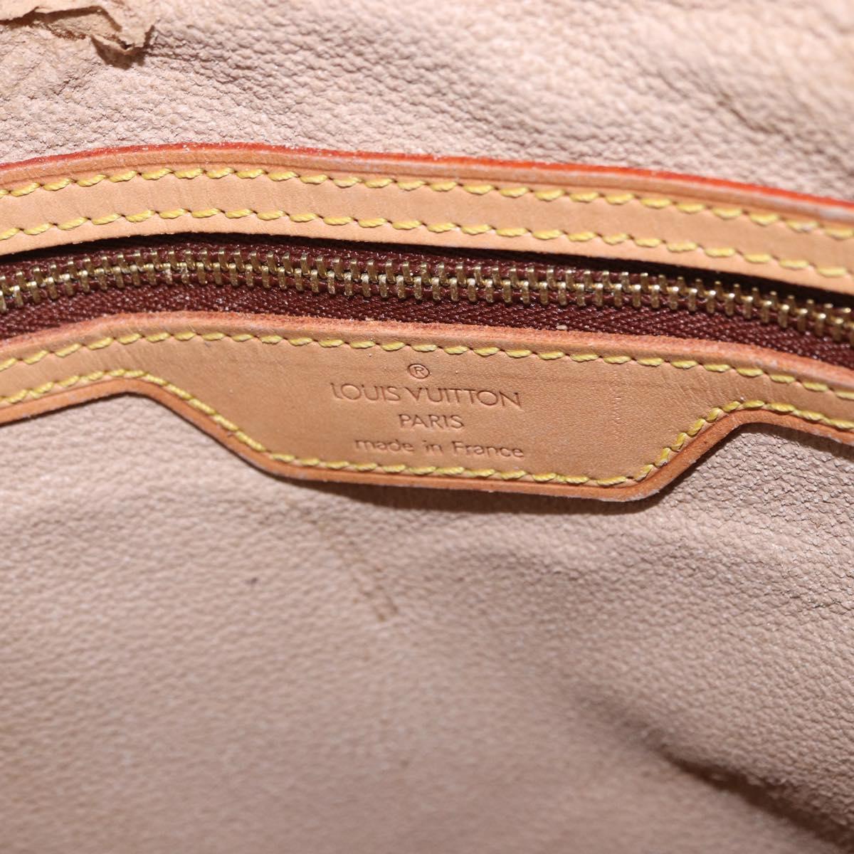 LOUIS VUITTON Monogram Bucket GM Shoulder Bag M42236 LV Auth ka5754