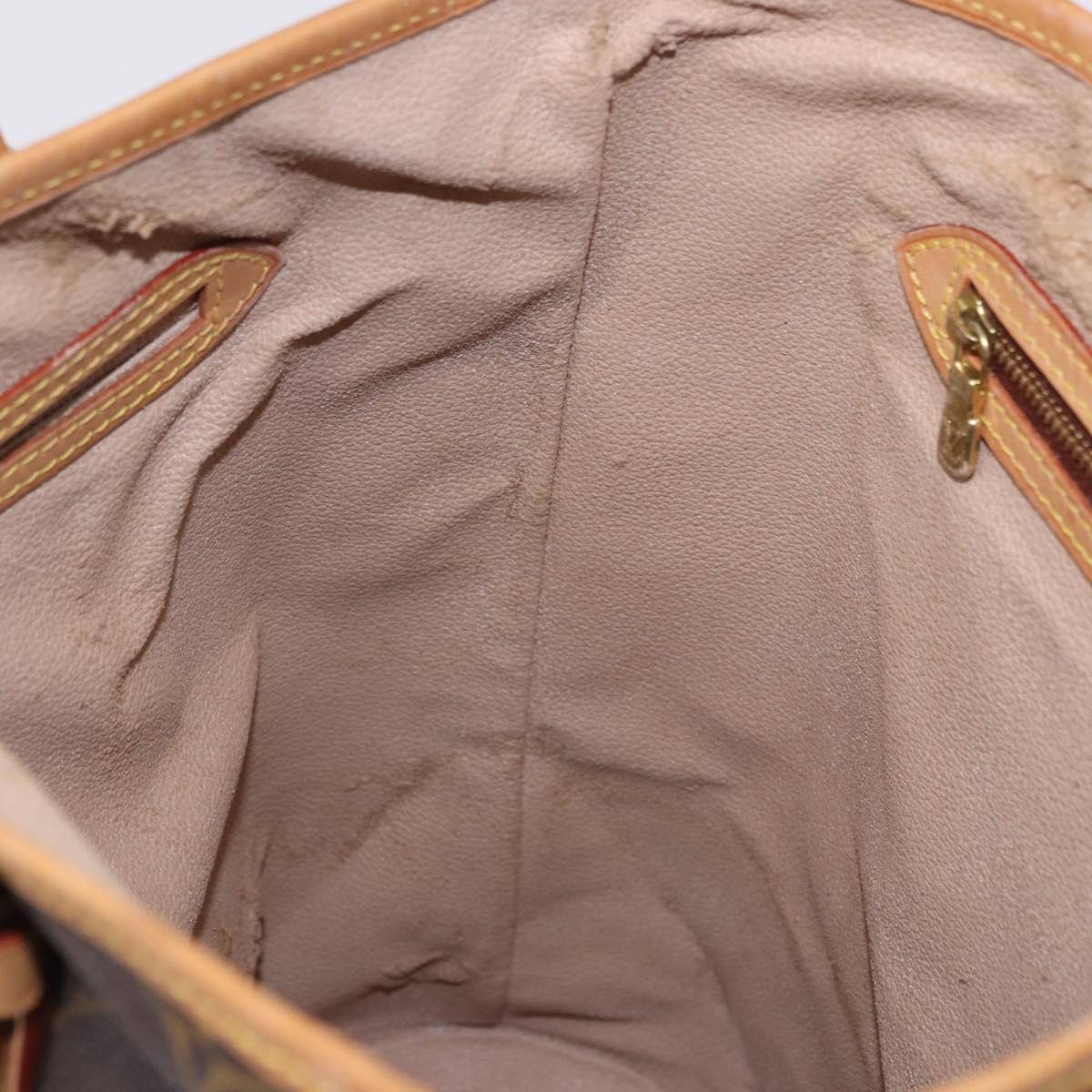 LOUIS VUITTON Monogram Bucket GM Shoulder Bag M42236 LV Auth ka5754