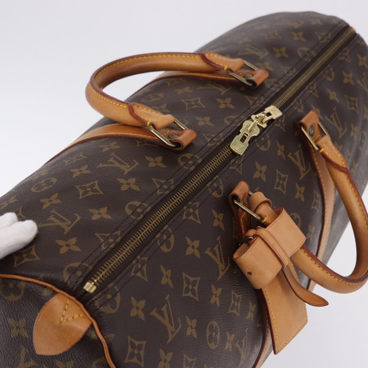 LOUIS VUITTON Monogram Keepall 50 Boston Bag M41426 LV Auth ka5755A