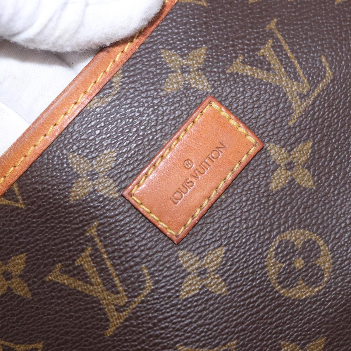 LOUIS VUITTON Monogram Saumur 35 Shoulder Bag M42254 LV Auth ka5756
