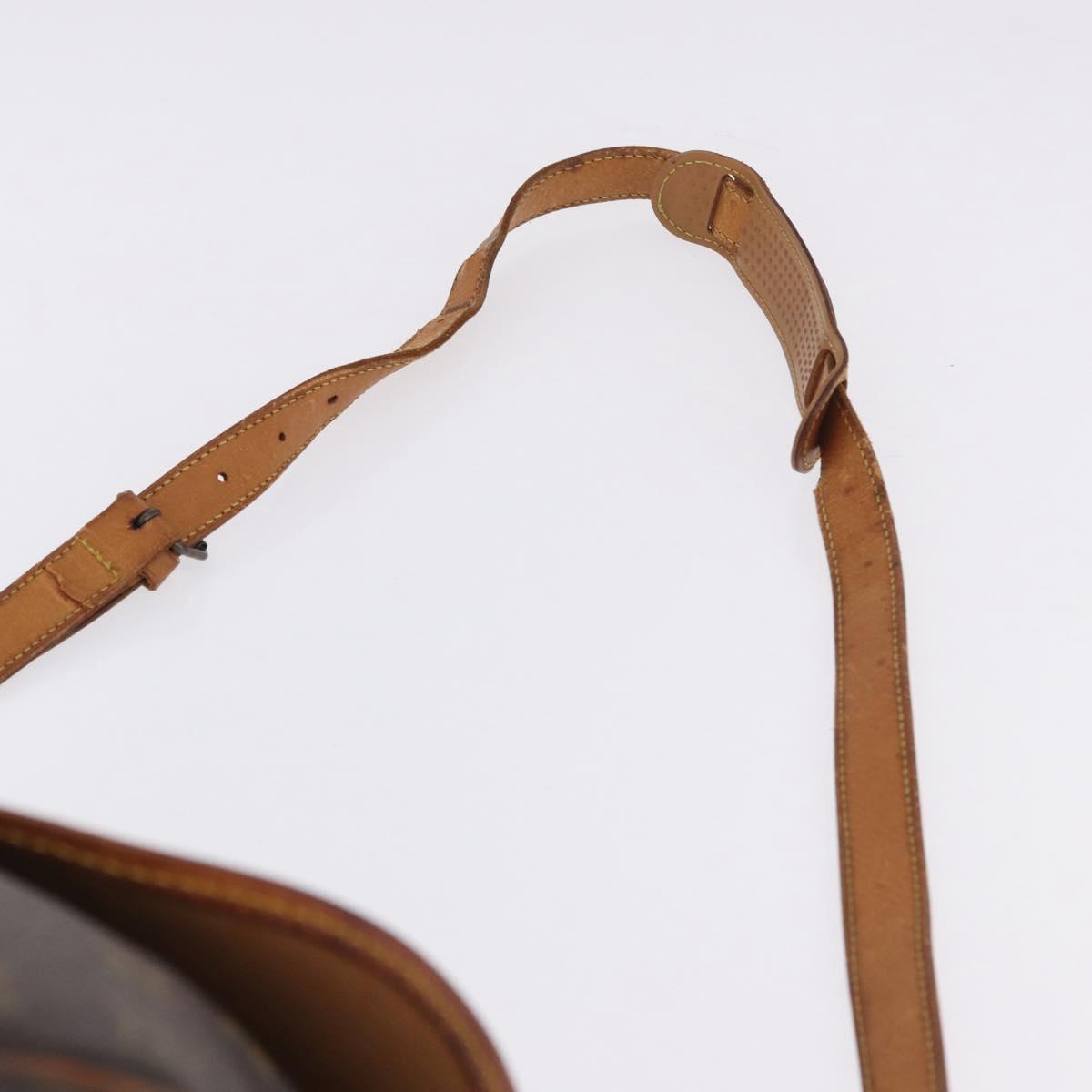 LOUIS VUITTON Monogram Saumur 35 Shoulder Bag M42254 LV Auth ka5756