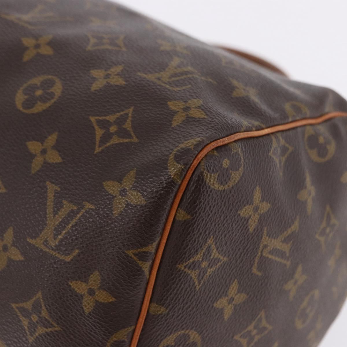 LOUIS VUITTON Monogram Speedy 30 Hand Bag M41526 LV Auth ka5758A