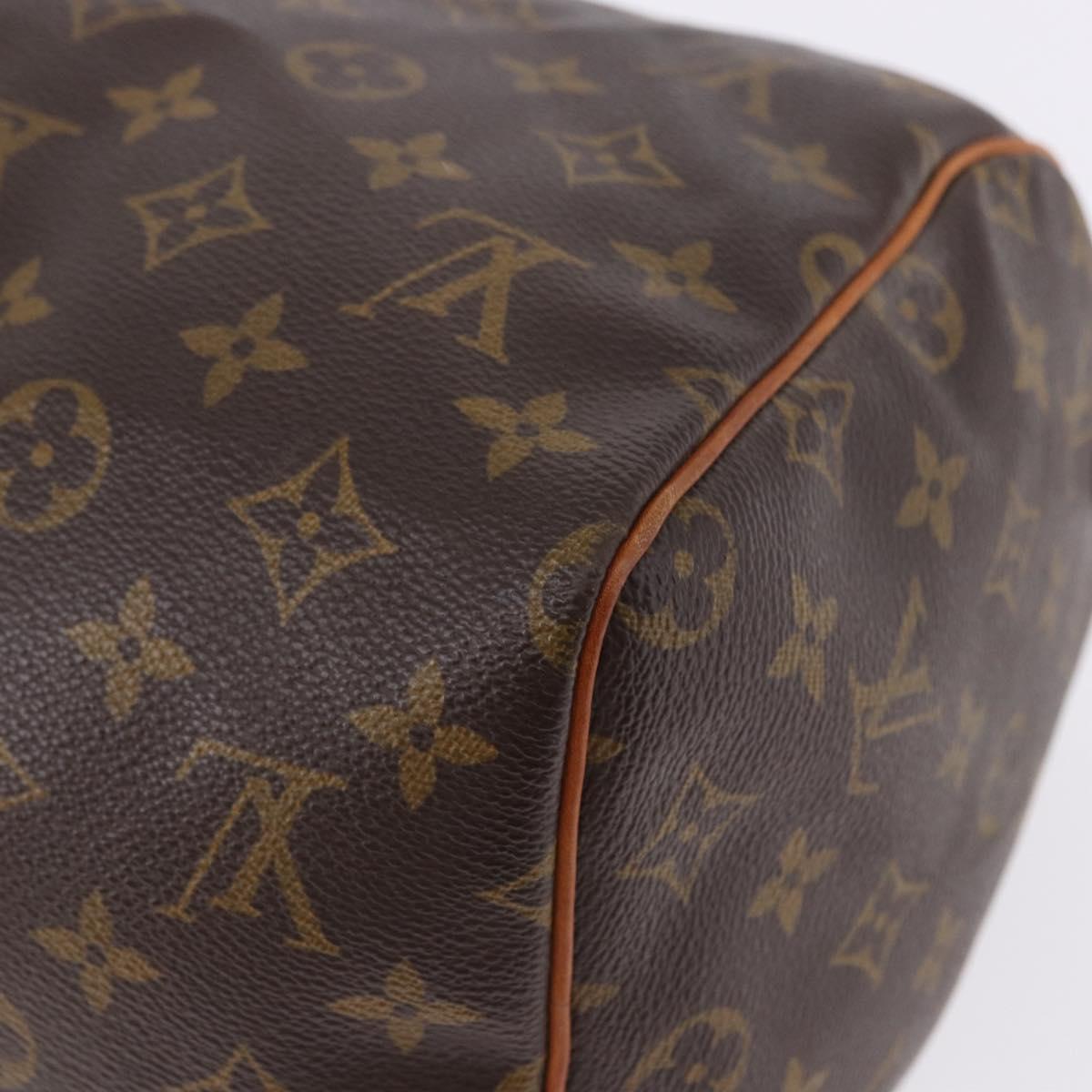 LOUIS VUITTON Monogram Speedy 30 Hand Bag M41526 LV Auth ka5758A