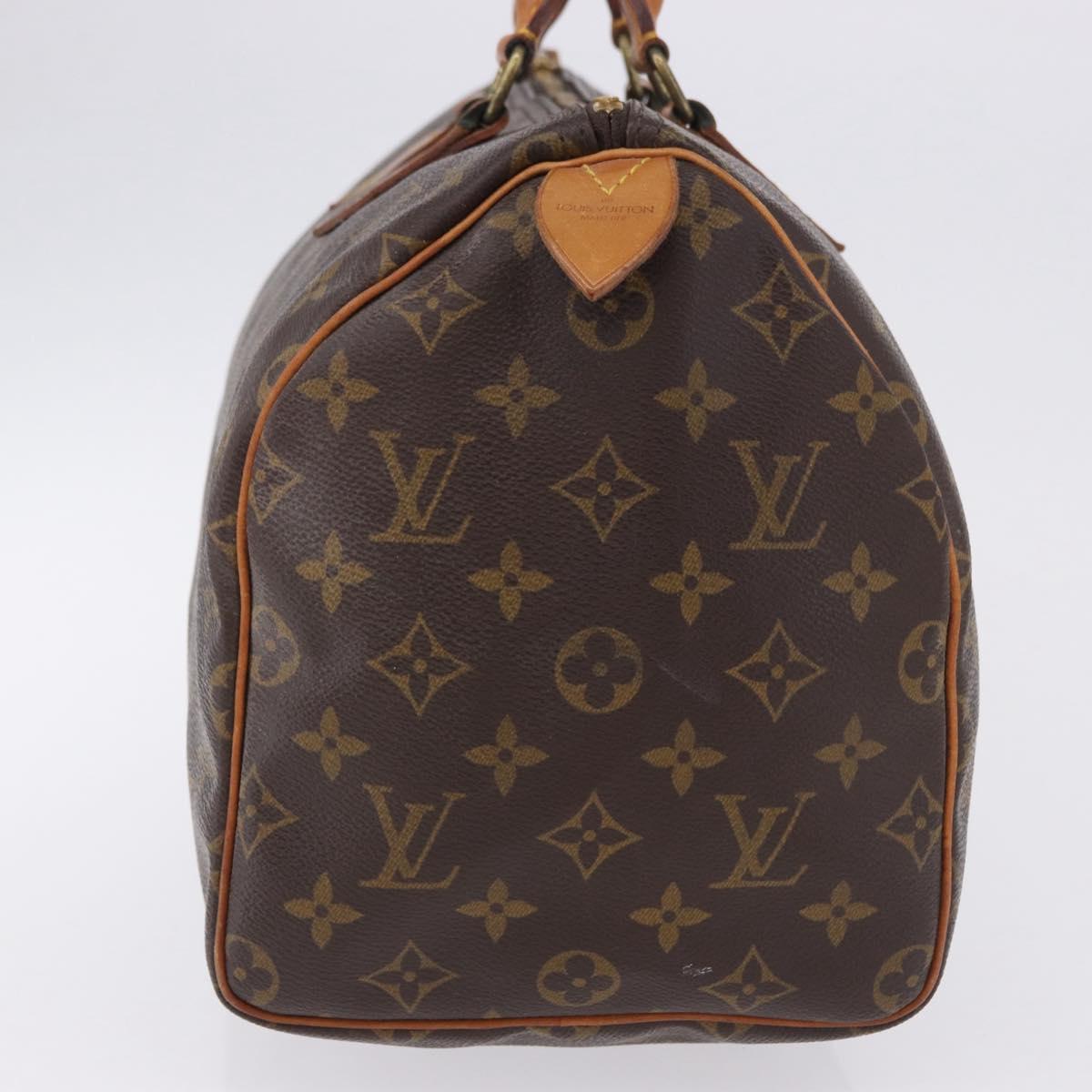 LOUIS VUITTON Monogram Speedy 30 Hand Bag M41526 LV Auth ka5758A