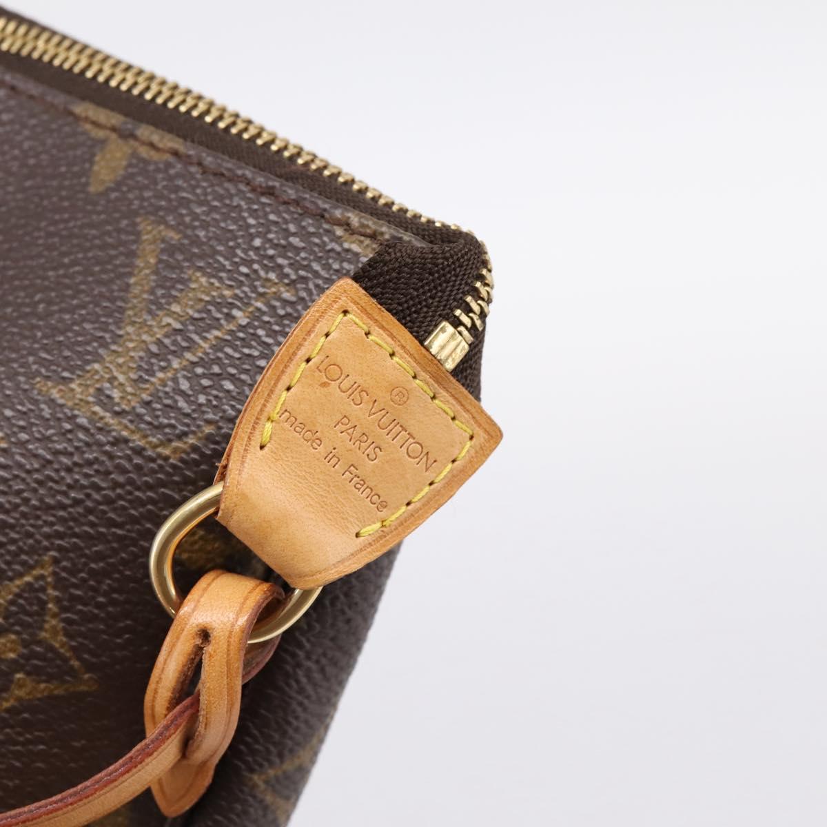 LOUIS VUITTON Monogram Pochette Accessoires Pouch M51980 LV Auth ka5762V