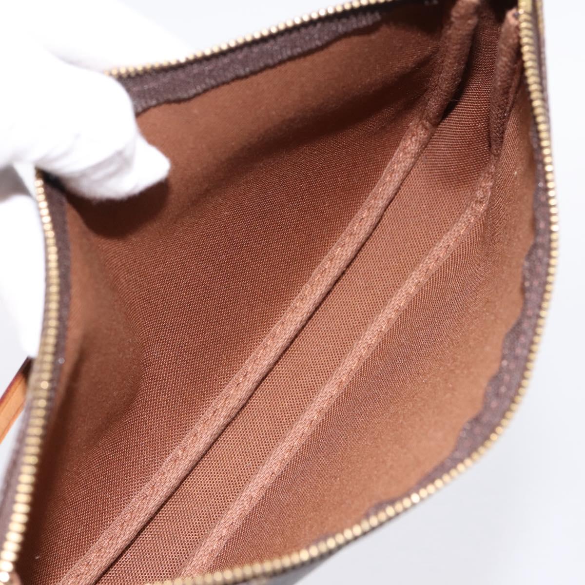 LOUIS VUITTON Monogram Pochette Accessoires Pouch M51980 LV Auth ka5762V