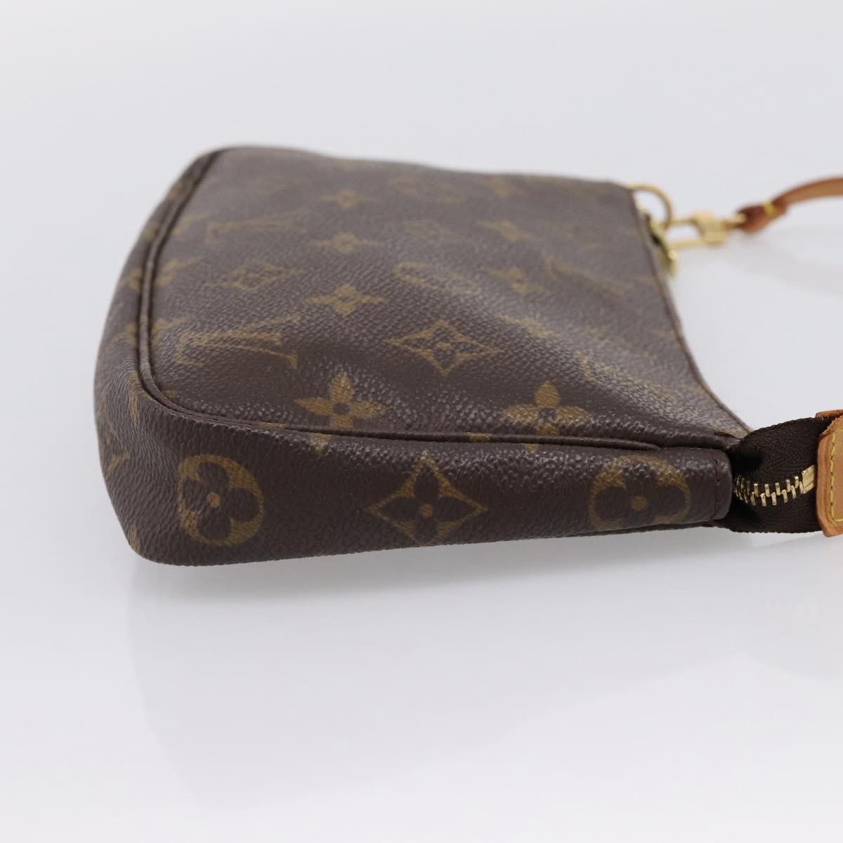 LOUIS VUITTON Monogram Pochette Accessoires Pouch M51980 LV Auth ka5762V