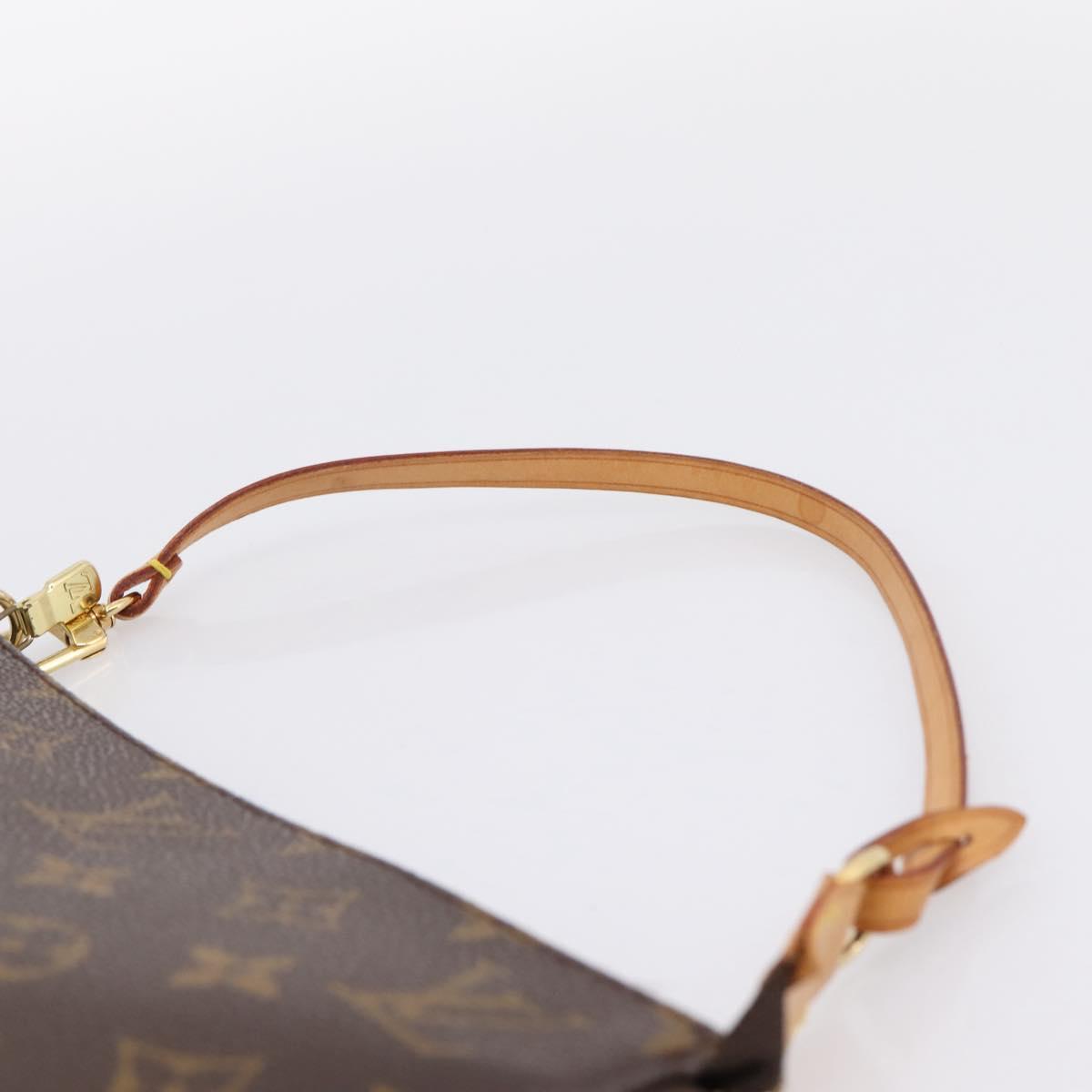 LOUIS VUITTON Monogram Pochette Accessoires Pouch M51980 LV Auth ka5762V