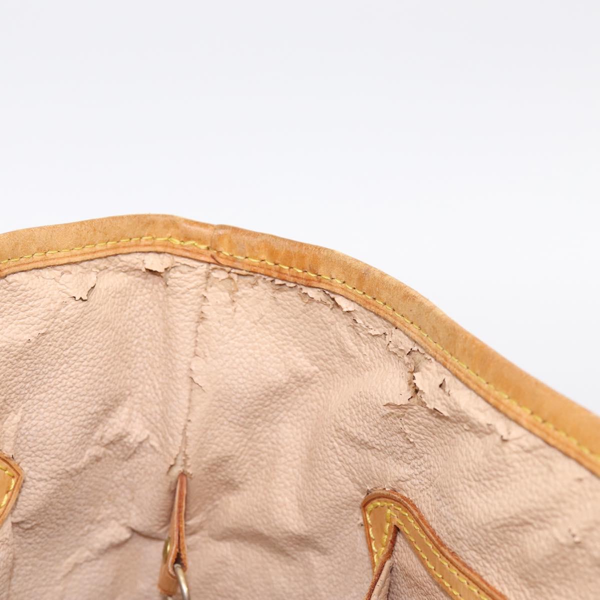 LOUIS VUITTON Monogram Bucket GM Shoulder Bag M42236 LV Auth ka5763