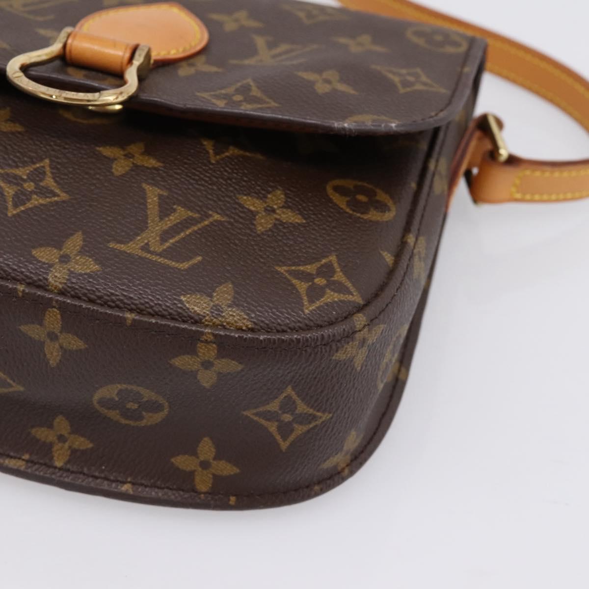 LOUIS VUITTON Monogram Saint Cloud MM Shoulder Bag M51243 LV Auth ka5769A