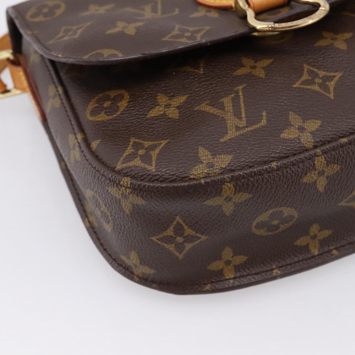 LOUIS VUITTON Monogram Saint Cloud MM Shoulder Bag M51243 LV Auth ka5769A
